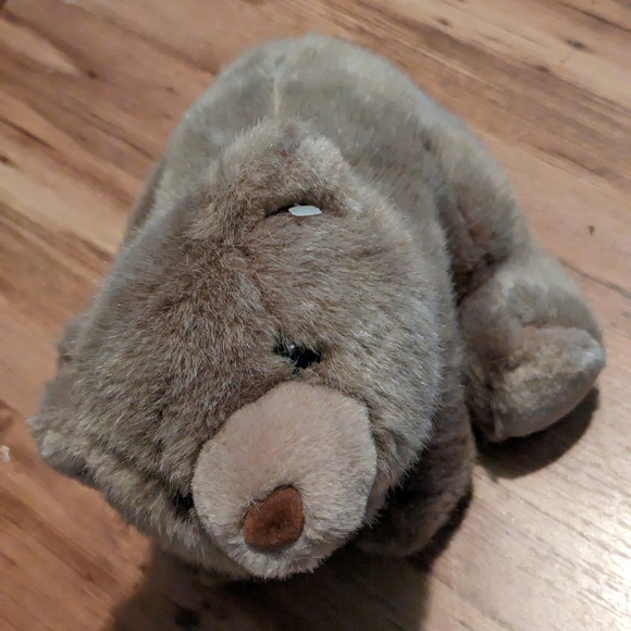 Chosun Toys Vintage Chosun Taupe Teddy Bear Sitting Plush Stuffed